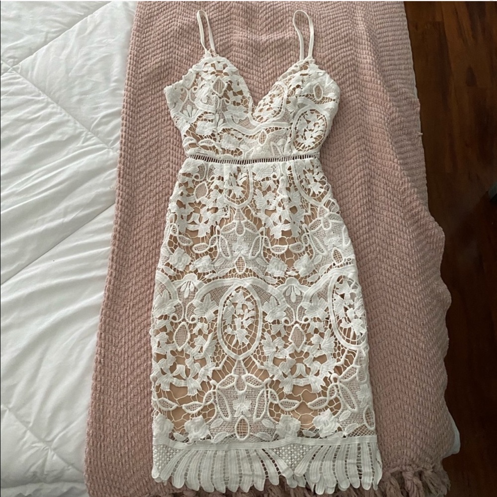 White Lace Dress